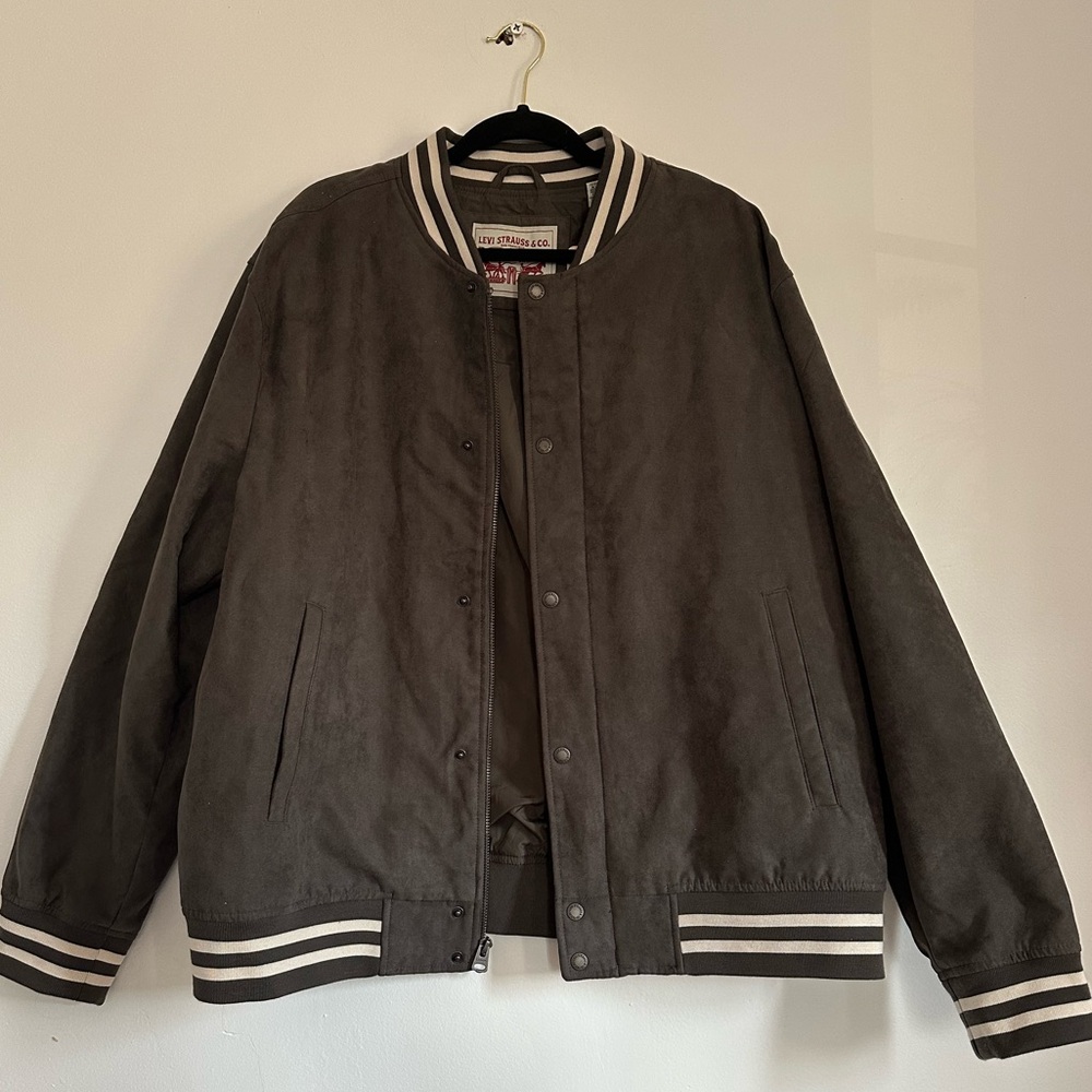 Men's Black Varsity Jacket